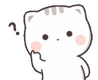 Mochi Cat Chibi Cat Sticker - Mochi Cat Chibi Cat White Cat Stickers