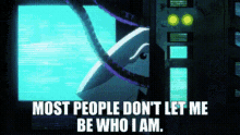 King Shark Most People Dont Let Me Be Who I Am GIF - King Shark Most People Dont Let Me Be Who I Am Harley Quinn Cartoon GIFs