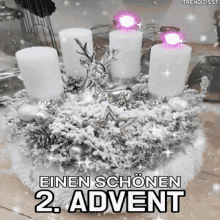 Zweiter Advent Kerze GIF - Zweiter Advent Advent Kerze GIFs