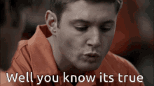 Well You Know Its True Eating GIF - Well You Know Its True Eating Supernatural GIFs