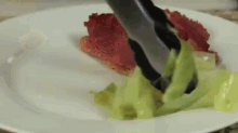 Irish Dinner GIF - Corned Beef Vegetables Plating GIFs
