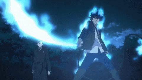 Blue Exorcist Rin Gif Blue Exorcist Rin Anime Discover Share Gifs