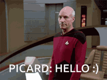 Star Trek Picard GIF - Star Trek Picard Wave GIFs