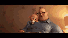 Osincríveis2 Acordapai Bebê Pai Paternidade GIF - The Incredibles2 Wake Up Dad Baby GIFs