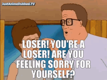 King Of The Hill Hank Hill GIF - King Of The Hill Hank Hill Loser GIFs