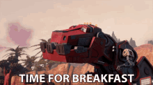 Time For Breakfast Ty Rux GIF - Time For Breakfast Ty Rux Dinotrux GIFs
