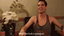 Brendon Urie GIF - Brendon Urie Drunk GIFs