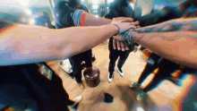 Hands Together Social House GIF - Hands Together Social House Team Cheer GIFs