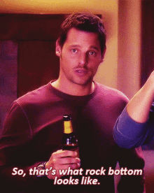 Greys Anatomy Alex Karev GIF - Greys Anatomy Alex Karev So Thats What Rock Bottom Looks Like GIFs