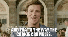 Cookie Crumbles Hopeless GIF - Cookie Crumbles Hopeless Bruce Almighty GIFs