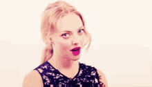Oh Hay GIF - Amanda Seyfried Wink Seductive GIFs