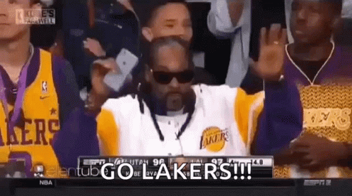 Snoop Dogg Lakers GIF - Snoop Dogg Lakers Dance - Discover & Share GIFs