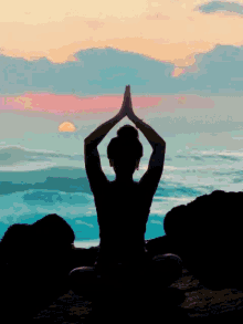 Namaste In Nature'S Setting GIF - Namaste Meditation Prayer GIFs
