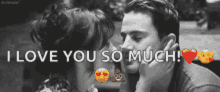 Couples I Love You So Much GIF - Couples I Love You So Much Kiss GIFs