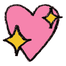 emoji emojis stickers heart sparkle heart