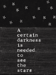 Quotes A Certain Darkness GIF - Quotes A Certain Darkness Darkness GIFs
