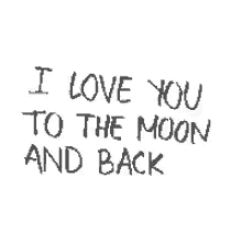 I Love You To The Mon And Back Ily GIF - I Love You To The Mon And Back I Love You Ily GIFs