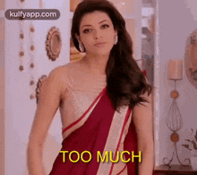 Too Much.Gif GIF - Too Much Kajal Irritate GIFs