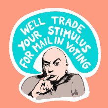 trade your stimulus for mail in voting trade stimulus stimulus check mail in voting