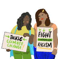 Tackle Climate Change Fight Environmental Racism Sticker - Tackle Climate Change Fight Environmental Racism Bipoc Stickers