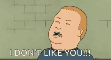 I Dont Like You King Of The Hill GIF - I Dont Like You Like King Of The Hill GIFs