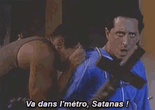 Va Dans Le Metro Satanas GIF - Vade Retro Satanas Gad Elmaleh GIFs