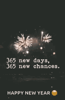 Happy New Year 365new Days GIF - Happy New Year 365new Days 365new Chances GIFs