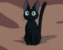 Black Cat Animated GIF - Black Cat Animated Cartoon Black Cat GIFs