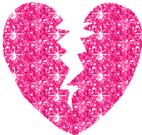 Heartbreak Glitter Sticker - Heartbreak Glitter Stickers