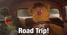 Muppets Travel GIF - Muppets Travel Travel By Map GIFs