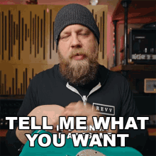 Tell Me What You Want Ryanfluffbruce GIF - Tell Me What You Want Ryanfluffbruce What Do You Want GIFs