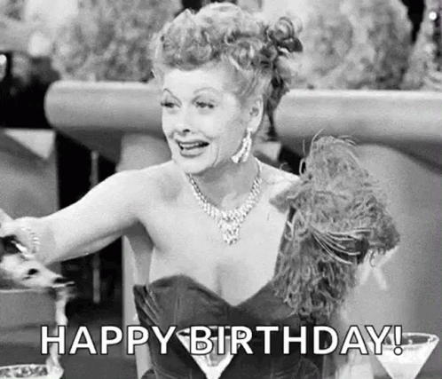 Lucille Ball Happy Hour Gif Lucille Ball Happy Hour Happy Birthday