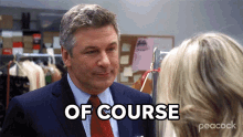 of course jack donaghy 30rock yes of course yes