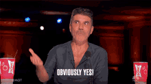 Obviously Yes Americas Got Talent GIF - Obviously Yes Americas Got Talent Agt GIFs