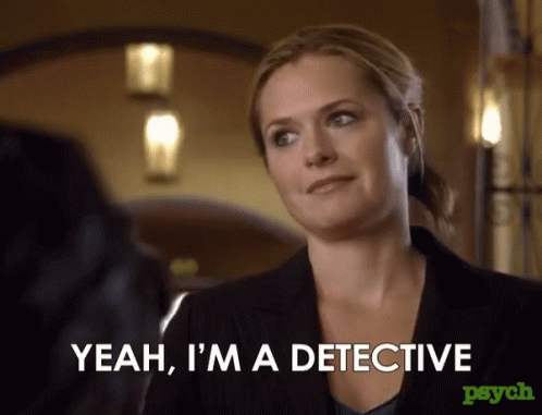 Yeah Im A Detective Juliet Ohara GIF - Yeah Im A Detective Juliet Ohara Mag...