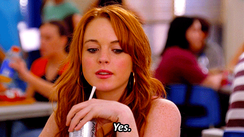 Yes GIF Mean Girls Discover Share GIFs yes-gif-mean-girls-discover-share-gifs