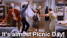 It'S Almost Picnic Day! GIF - Seinfeld Picnic Day Happy GIFs