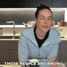 Those People Are Wrong Cristine Raquel Rotenberg GIF - Those People Are Wrong Cristine Raquel Rotenberg Simply Nailogical GIFs