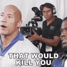 That Would Kill You Dwayne Johnson GIF - That Would Kill You Dwayne Johnson Kevin Hart GIFs