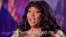 The Show Must Go On Lizzo GIF - The Show Must Go On Lizzo Lizzos Watch Out For The Big Grrrls GIFs