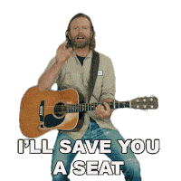 Ill Save You A Seat Dierks Bentley Sticker - Ill Save You A Seat Dierks Bentley Beers On Me Stickers