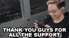 Thank You Guys For All The Support Kevin Huang GIF - Thank You Guys For All The Support Kevin Huang Zootay GIFs