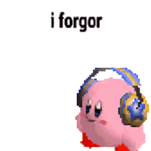Kirby I Forgot GIF - Kirby I Forgot I Forgor GIFs