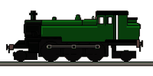 green train