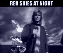 red skies the fixx at night synthpop new wave