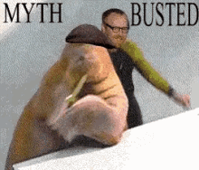 Myth Busted - Myth Busters GIF - Busted Myth Busters Adam Savage GIFs