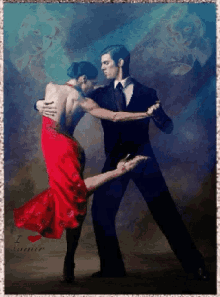 Dance Tango GIF - Dance Tango Red Dress GIFs