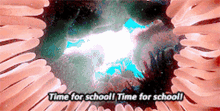 Finding Nemo Time For School GIF - Finding Nemo Time For School Get Up Lets Go Lets Go GIFs