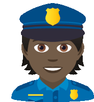 Police Joypixels Sticker - Police Joypixels Cop Stickers