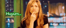 Hum GIF - Jennifer Aniston Huuum Thinking GIFs